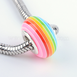 Resin European Beads&nbsp;X-RPDL-S003-04