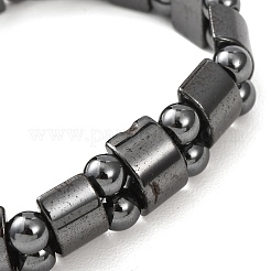 Valentine Day Gifts for Husband Stretchy Magnetic Synthetic Hematite Bracelet&nbsp;IMB005
