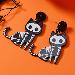 Acrylic Dangle Stud Earrings&nbsp;AI3095-2