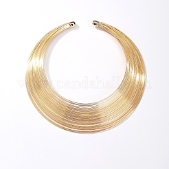 Cool Hip Hop Iron Multi-Layered Wire Cuff Choker Necklaces for Women&nbsp;UO4532-1