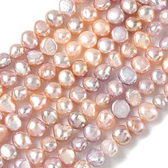 Natural Cultured Freshwater Pearl Beads Strands&nbsp;PEAR-C004-17