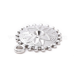 Tarnish Resistant 304 Stainless Steel Pendant Rhinestone Settings&nbsp;LS-STAS-G287-16P
