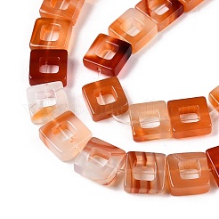 Natural Red Agate Beads Strands&nbsp;G-N342-102A