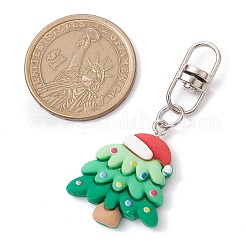 7Pcs 7 Styles Christmas Resin Pendant Decoration&nbsp;HJEW-JM02324