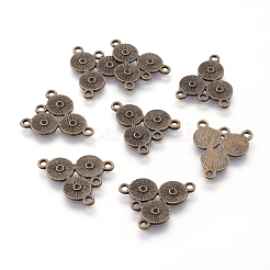 Alloy Rhinestone Connector Settings&nbsp;EA10684Y-AB