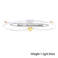 Valentine's Adjustable Braided Polyester Cord Bracelets&nbsp;GM2838-7