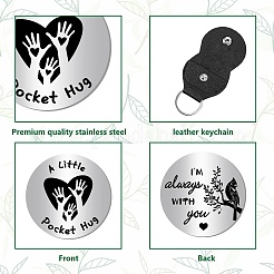 201 Stainless Steel Commemorative Coins&nbsp;AJEW-CN0002-05C