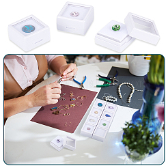 Plastic Loose Diamond Storage Boxes&nbsp;CON-WH0089-72A