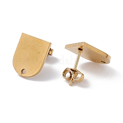 304 Stainless Steel Stud Earring Findings&nbsp;STAS-P310-03G
