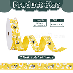 Printed Polyester Ribbon&nbsp;OCOR-WH0101-214