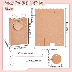 Rectangle Folding Paper Gift Boxes&nbsp;CON-WH0001-78B