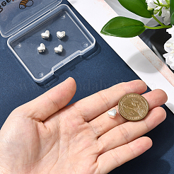 6Pcs 925 Sterling Silver Beads&nbsp;STER-BBC0008-76