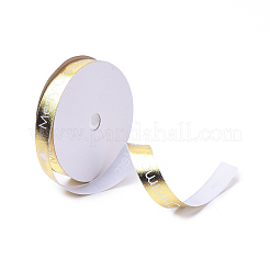 20 Yards Single Face Printed Polyester Satin Ribbon&nbsp;SRIB-P021-C01