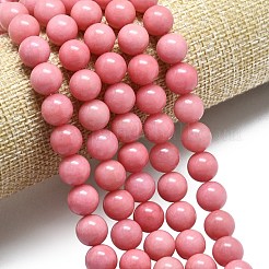 Natural Malaysia Jade Beads Strands&nbsp;G-L645-A01-10mm-20