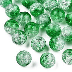 Transparent Crackle Acrylic Beads&nbsp;LS-CACR-N002-22