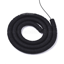 Spray Painted Non-magnetic Synthetic Hematite Beads Strands&nbsp;X-G-R0468-03D-01