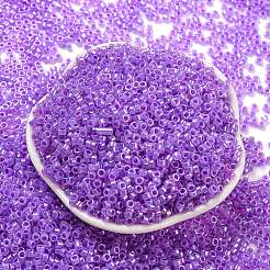Electroplate Transparent Glass Seed Beads&nbsp;SEED-S042-16A-03
