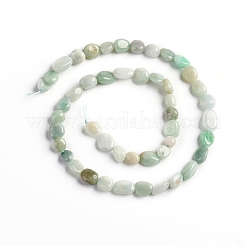 Natural Jadeite Beads Strands&nbsp;X-G-D0002-B24