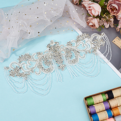1Pc Cloth Embroidery Cloth Iron On/Sew On Patches&nbsp;DIY-FH0009-67B