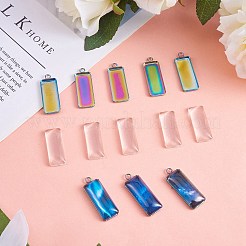DIY Rectangle Pendant Making Kit&nbsp;STAS-SZ0003-08