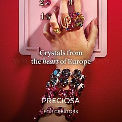 Preciosa&reg MAXIMA Crystal Round Stones&nbsp;X-PRC-RASS39-23980-272