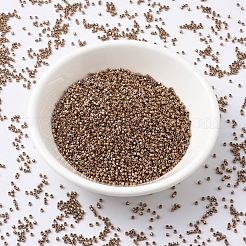 MIYUKIデリカビーズ  シリンダー  日本製シードビーズ  11/0  （db0040)銅板  1.3x1.6mm  穴：0.8mm  約2000PCS /ボトル  10 G /ボトル&nbsp;SEED-JP0008-DB0040