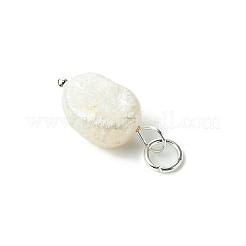 10Pcs Natural Cultured Freshwater Pearl Pendants&nbsp;PALLOY-YW00178-01