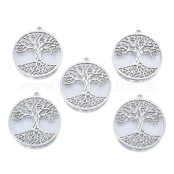 Non-Tarnish 201 Stainless Steel Pendant&nbsp;STAS-B027-13P
