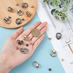 12 Sets 3 Colors Alloy Ball Studs Rivets&nbsp;FIND-GF0001-39