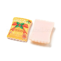 Christmas Theme Opaque Resin Decoden Cabochons&nbsp;CRES-B022-03E