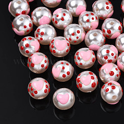 ABS Plastic Imitation Pearl Beads&nbsp;KY-N015-104