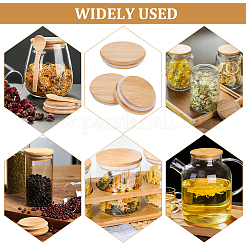 Bamboo Bottle Caps&nbsp;AJEW-WH0270-206
