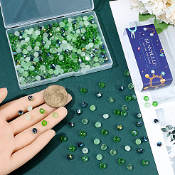 350Pcs 5 Colors Electroplate Glass Beads&nbsp;EGLA-SC0001-59