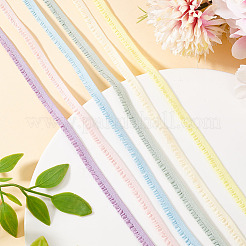 12 Yards 6 Colors Nylon Ruffled Elastic Lace Trim&nbsp;OCOR-GL0001-07