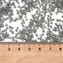 ガラスシードビーズ  ラウンド  ブラック  2~4mm  穴：0.8~1.2mm  20 G /袋  25袋/セット  500 G /セッティング&nbsp;GLAA-XCP0001-72I