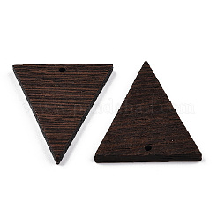 Natural Wenge Wood Pendants&nbsp;WOOD-T023-61