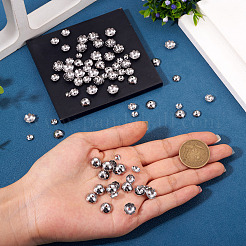 360Pcs 3 Styles 316 Stainless Steel Spacer Beads&nbsp;STAS-TA0005-35