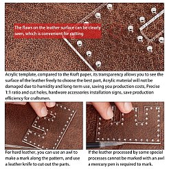 Acrylic Template&nbsp;TOOL-WH0080-14
