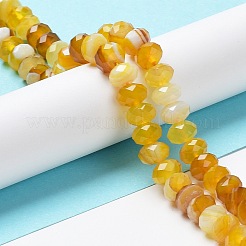 Natural Banded Agate/Striped Agate Beads Strands&nbsp;G-E605-A01-02C