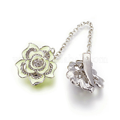 Alloy Rhinestone Collar Clips&nbsp;AJEW-WH0084-02