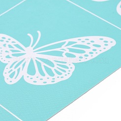 2Pcs Self-Adhesive Silk Screen Printing Stencil&nbsp;DIY-OC0008-013