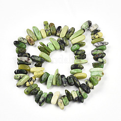 Natural Serpentine Beads Strands&nbsp;G-T140-62