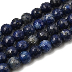 Natural Lapis Lazuli Beads Strands&nbsp;G-D840-38-8mm