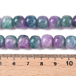 Dyed Natural White Jade Beads Strands&nbsp;G-T138-D18