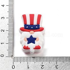 Independence Day Theme Silicone Beads&nbsp;SIL-M005-01E