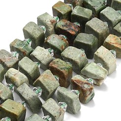 Natural Green Opal Beads Strands&nbsp;G-L642-H03-01