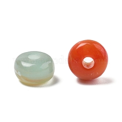 透明なアクリルビーズ  ロンデル  7x4mm  穴：1.8mm  約769個/100g&nbsp;TACR-P013-A01-A