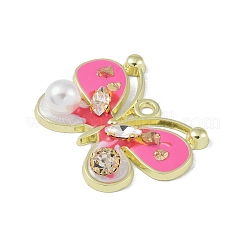 Rack Plating Alloy Enamel Pendants&nbsp;FIND-I038-13C