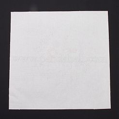 除去可能な模様のDIY刺繡生地  刺繡布  正方形  花柄  28x27.6x0.05cm&nbsp;DIY-P032-C01