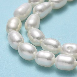 Natural Cultured Freshwater Pearl Beads Strands&nbsp;PEAR-J006-17C-01